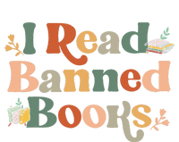 I Read Banned Books Week Librarian Freadom Reader Nerd Men Yupoong Adult 5-Panel Trucker Hat