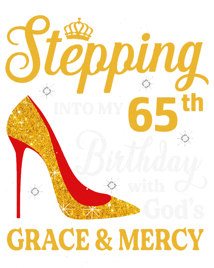 Stepping Into My 65th Birthday Women Funny 65 Year Old T-Shirt