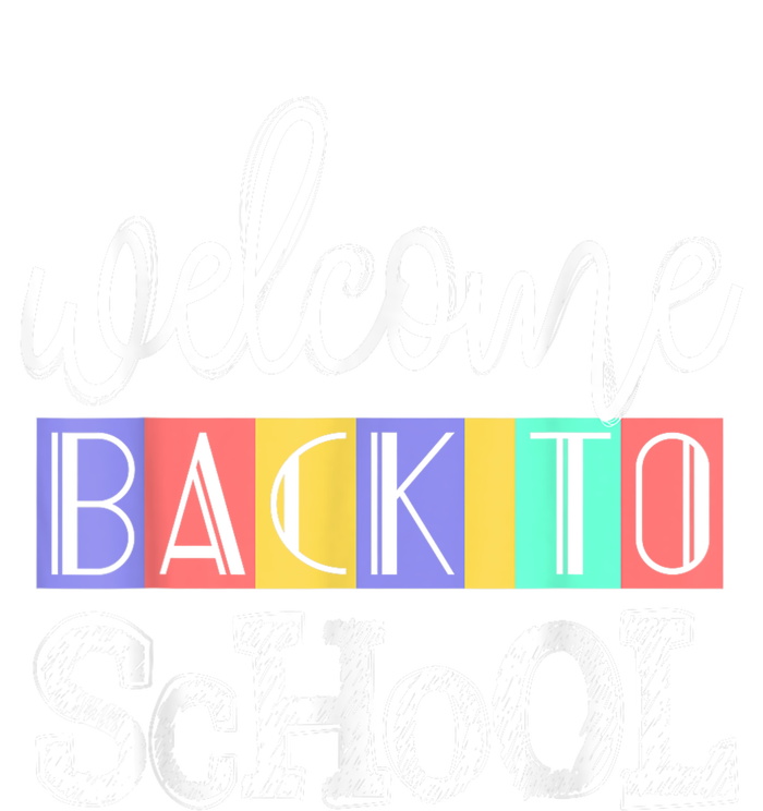 Welcome Back To School First Day Of School Teachers Gifts Flat Bill Trucker Hat