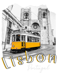 Lisbon Portugal Tram Portuguese Souvenirs Lisboa Lisbon City Sustainable Bucket Hat