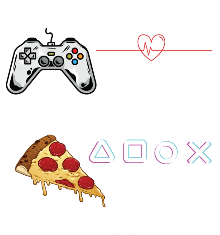 Valentines Day Gamer Funny Pizza Lover Valentine Pizza Funny Gift T-Shirt