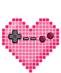 Video Game Retro Gaming Pixel Heart Gift Button