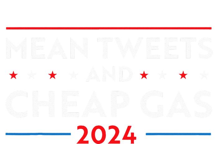 Mean Tweets And Cheap Gas Funny 2024 Pro Trump Sustainable Bucket Hat