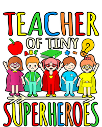 Teacher Of Tiny Superheroes First Day Back To School Graphic Magnet