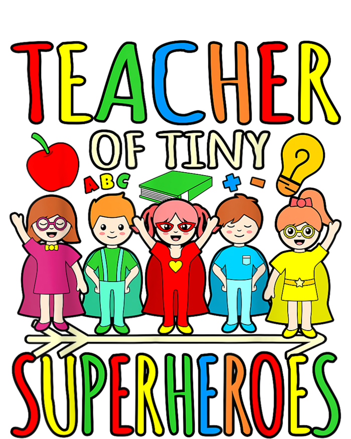 Teacher Of Tiny Superheroes First Day Back To School Graphic Magnet