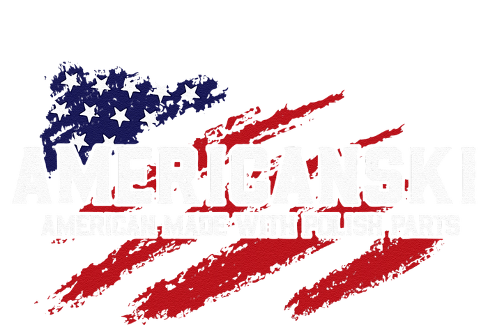 Americanski American Made With Polish Pride Tall Sweatshirt