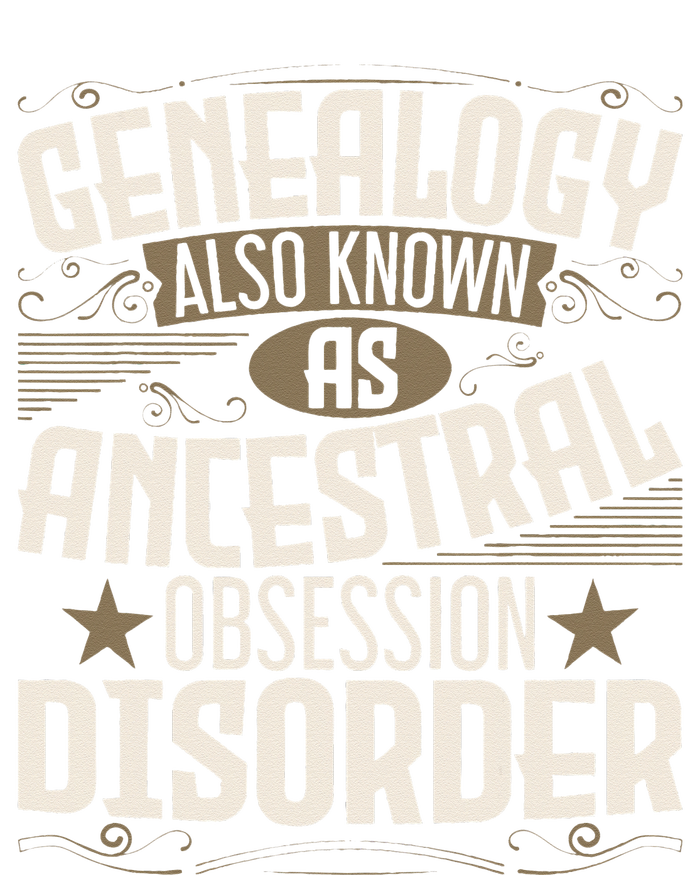 Ancestral Obsession Disorder Genealogist Ancestry Genealogy Kids Long Sleeve Shirt