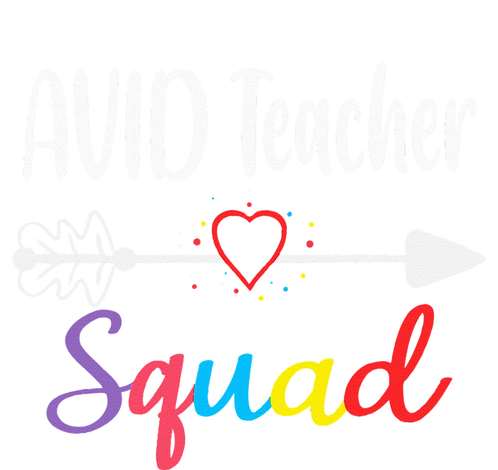 AVID Teacher Squad Funny Back To School Teacher supplies Kids Long Sleeve Shirt