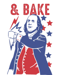 Shake And Bake Funny Couple Matching 4th of July Bake Garment-Dyed Sweatshirt