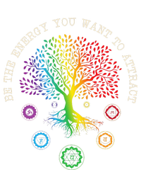 Chakra Tree Life Be the energy you want to attract Chakra Metallic Star Ornament