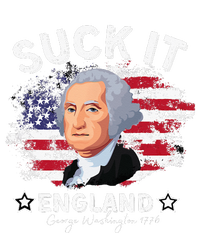 Suck It Funny England 4th of July George Washington T-Shirt