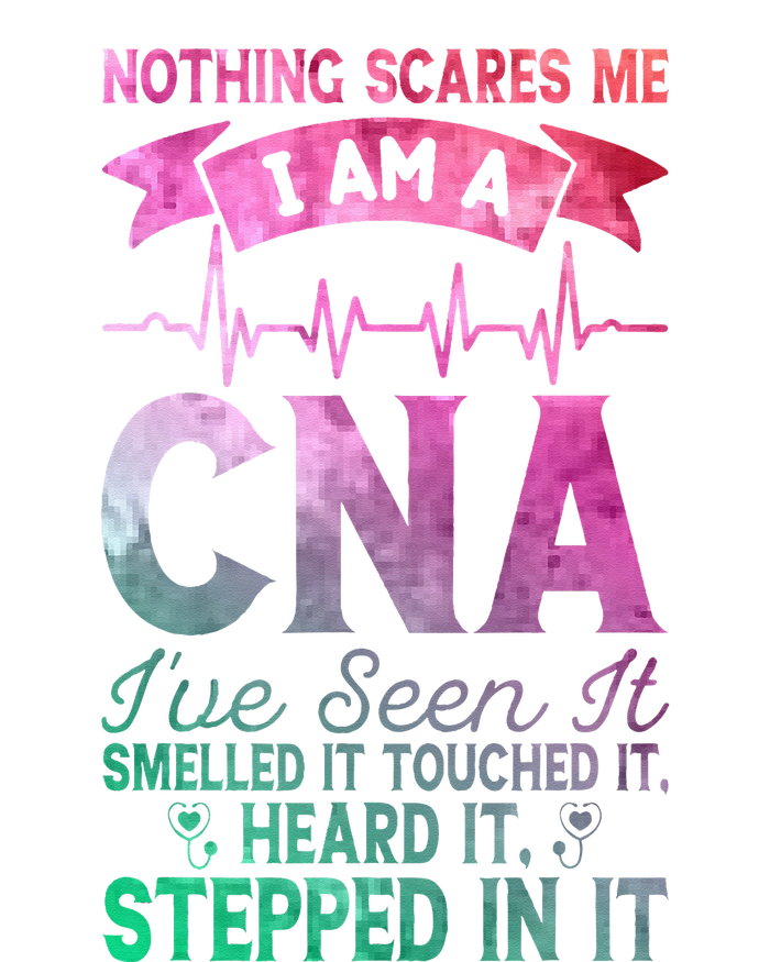 Nothing Scares Me CNA Nurse Job Lover Funny CNA Sustainable Beanie