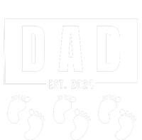 Dad Est. 2024 Fathers Day Expecting Baby Funny New Dad Baby Triplets Cooling Performance Crew T-Shirt