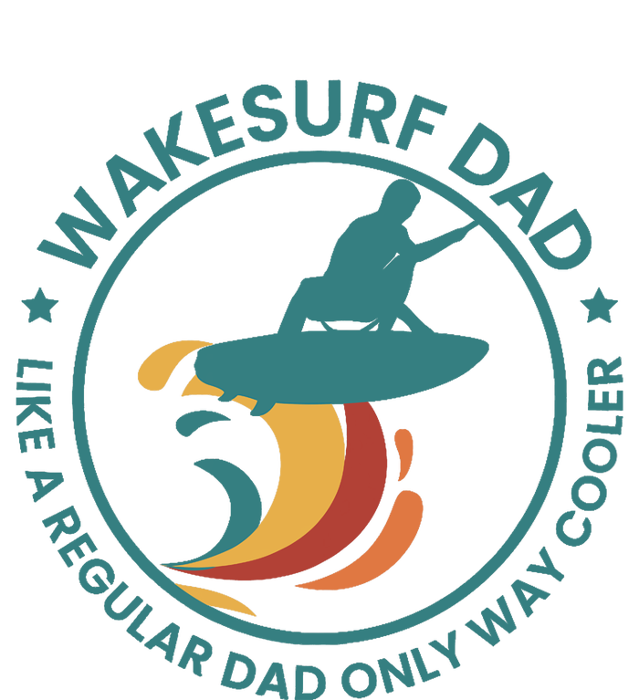 Wakesurf Dad Wakeboard Wakeboarding Wakeboarder Surfing Sustainable Beanie