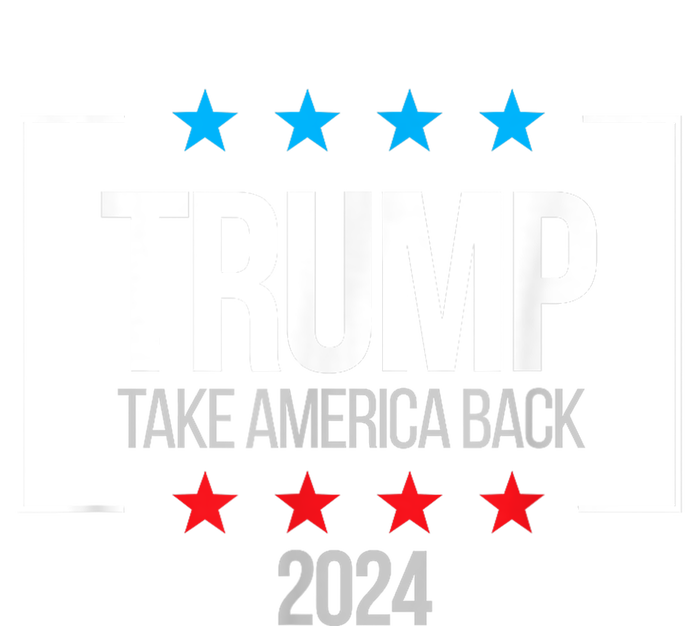 Trump 2024 Take America Back 47 President Election Grommeted Golf Towel