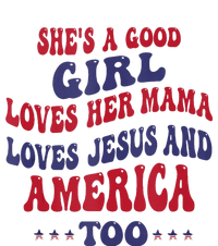 Shes A Good Girl Loves Her Mama Loves Jesus And America Too PosiCharge Competitor Tank