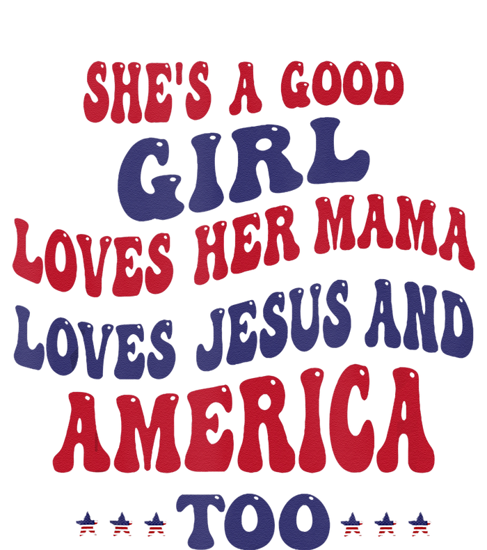 Shes A Good Girl Loves Her Mama Loves Jesus And America Too PosiCharge Competitor Tank