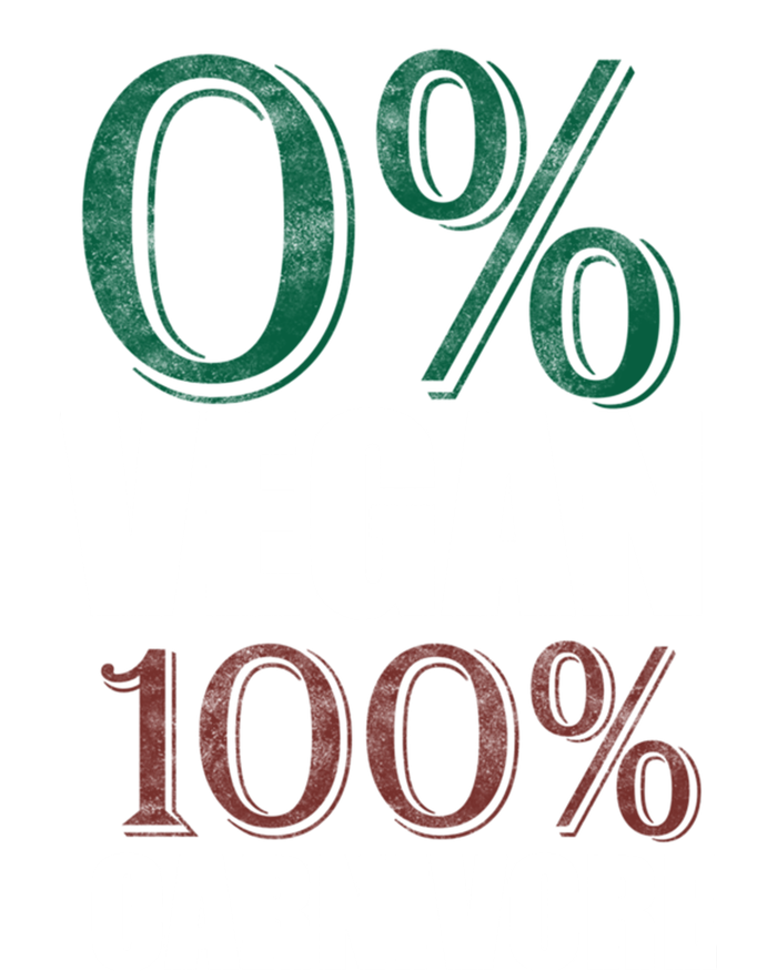 0% Vegan Great Gift Meat Eater Carnivore Bbq Smoker Grillfather Great Gift Hoodie