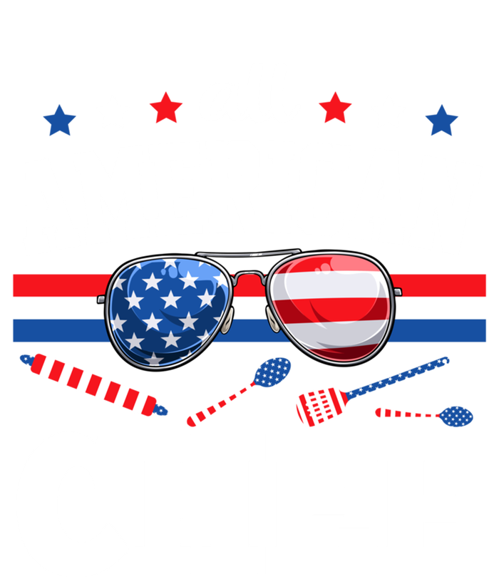 All American Chef 4th Of July Usa Flag Sunglasses Gift T-Shirt