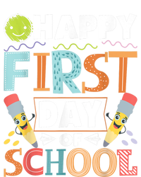 Happy First Day Of School Teacher Student Kindergarten Poster