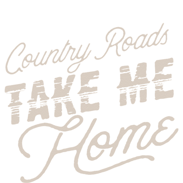 Vintage Country Roads Take Me Home Retro Women's T-Shirt