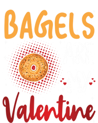 Bagels Are My Valentine Bagel Bread Lover Valentines Days Funny Gift Tie-Dye T-Shirt