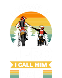 I Have Hero I Call Him Dad Son Daughter Father Biker Gift T-Shirt