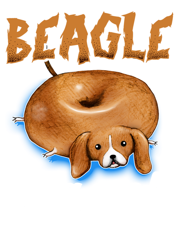 Beagle Bagel Beagle Dog Bagel Bread Cute Animal Lover Gift Tie-Dye Long Sleeve Shirt