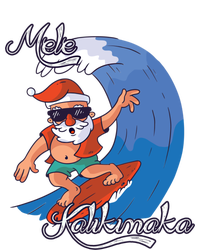 Mele Kalikimaka Surfing Papa Mele Father Christmas Cute Gift T-Shirt