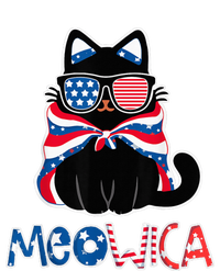 Patriotic Cat Meowica Sunglasses 4th of July Funny Cat Lover T-Shirt