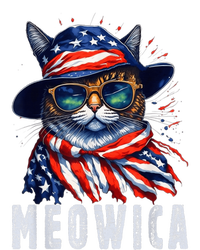 MEOWICA Cat 4th July Sunglasses Merica Cat American Flag Canvas