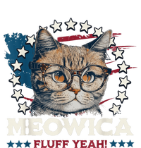 Meowica Fluff Yeah Funny Patriotic Cat 4th of July  Wo Daily Commute Backpack