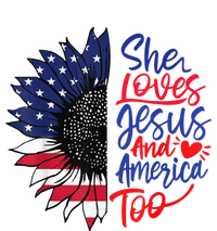 She Loves Jesus And America Too USA-Made Doggie Bandana