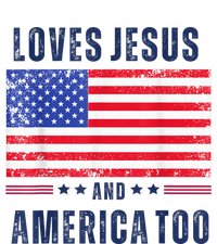 Loves Jesus and America Too City Backpack