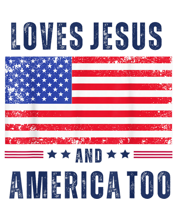 Loves Jesus and America Too City Backpack