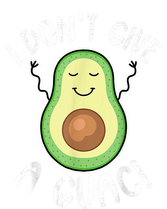 Funny Avocado I Dont Give A Guac Vegan Impact Tech Backpack