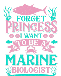 Forget Princess I Want To Be A Marine Biologist Funny Gift Wool Snapback Cap