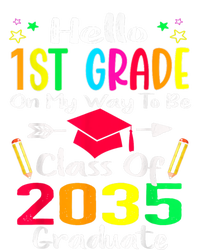 Hello 1st Grade Back To School Class Of 2035 Grow With Me T-Shirt