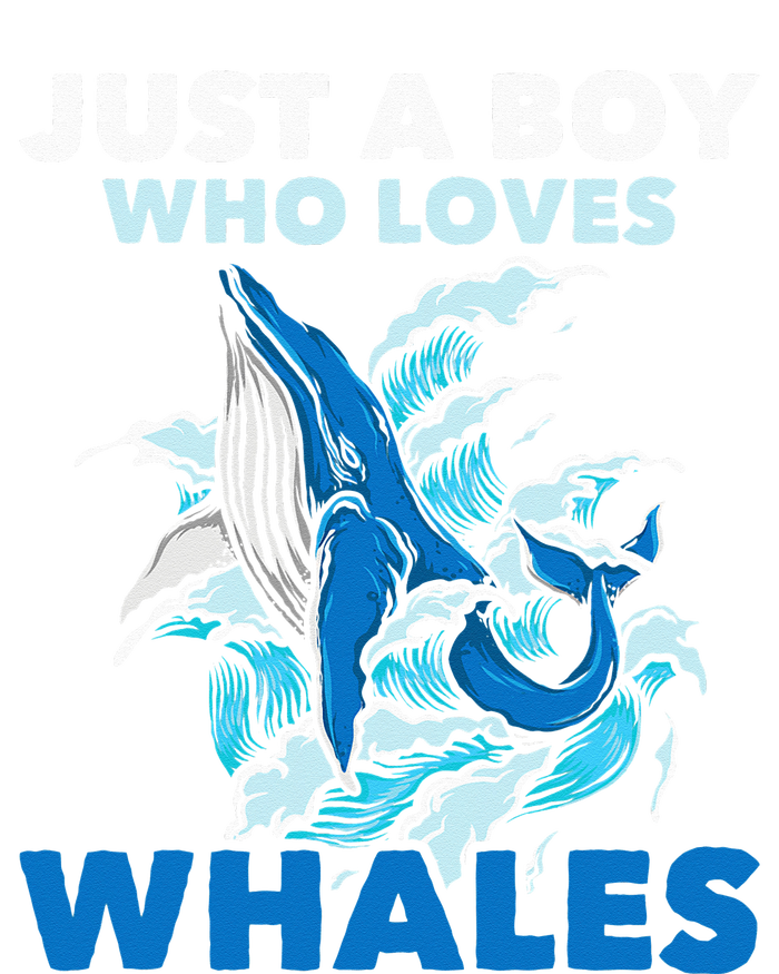 Just A Who Loves Whales Marine Biologist Whale Lover Grommeted Golf Towel