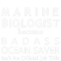 Marine Biologist Because Ocean Saver Funny Gift Kids Hoodie