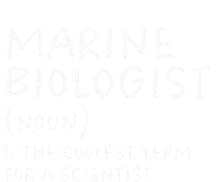 Marine Biologist Definition Funny Scientist Science Teacher T-Shirt