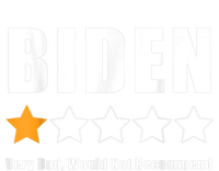 Funny Anti Biden Pro Trump 1 Star Rating Election Vote 2024 T-Shirt