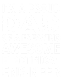 Proud Dad Of A Freaking Awesome Electrical Engineer Father Gift Valucap Bio-Washed Visor