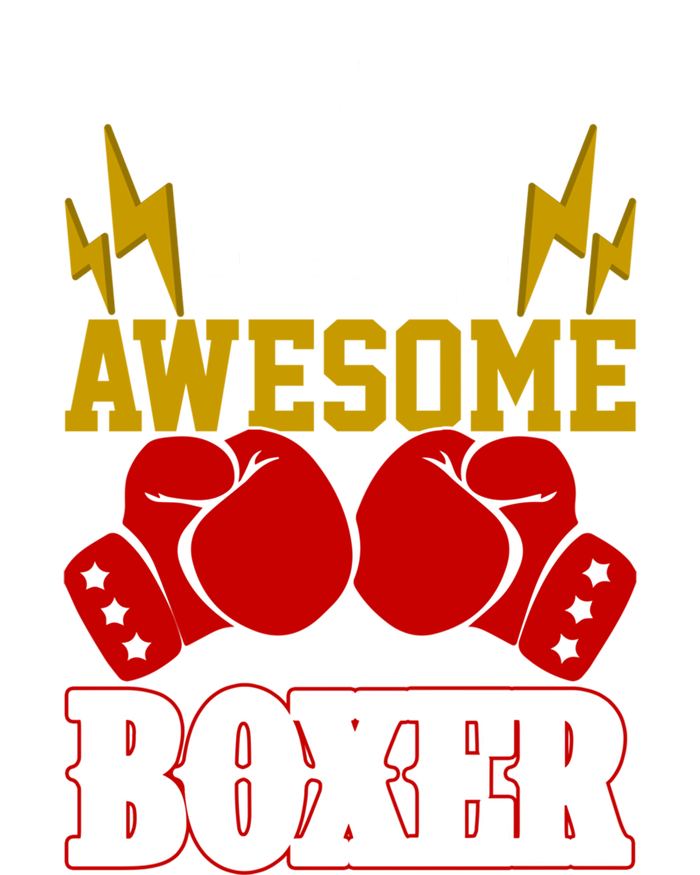 Proud Dad Of A Freakin Awesome Boxer Gift For Boxing Dads Meaningful Gift T-Shirt