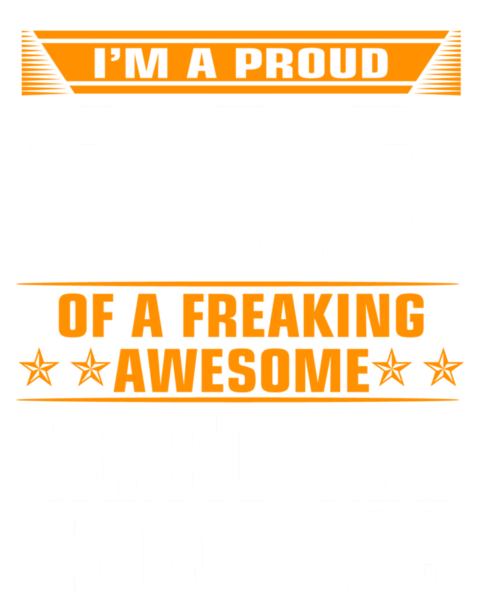 Proud Dad Of Awesome Agricultural Engineer Fathers Day Gift Cute Gift Short Acrylic Beanie