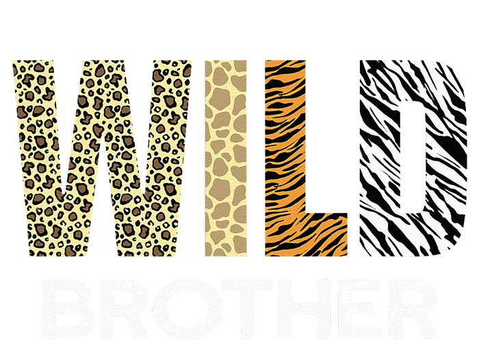 Brother Of The Wild One Zoo Birthday Safari Jungle Animal T-Shirt