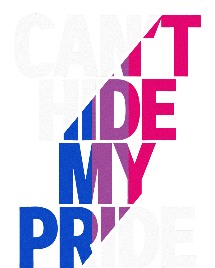 Cant Hide My Pride Bisexual Flag LGBTQ Bisexuality Bi LGBT Legacy Cool Fit Booney Bucket Hat