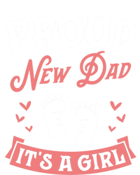 Proud New Dad Its A Footprints Reveal Announcet Gift Infant Baby Jersey Bodysuit