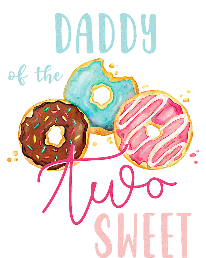 Daddy Sweet Two Donut Birthday Party Theme Girl T-Shirt