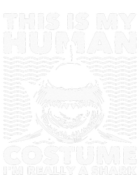 This Is My Human Costume Shark Lovers Marine Biologist Long Sleeve Shirt